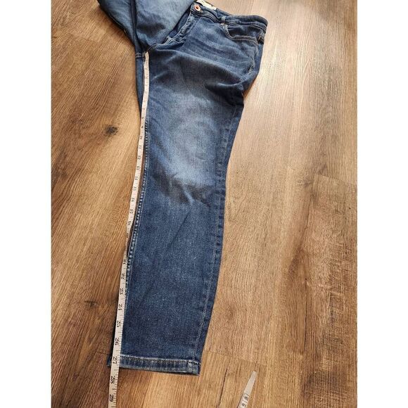 Vineyard Vines High-Rise Skinny denim jeans women's 33x27 med wash whale - Picture 5 of 9